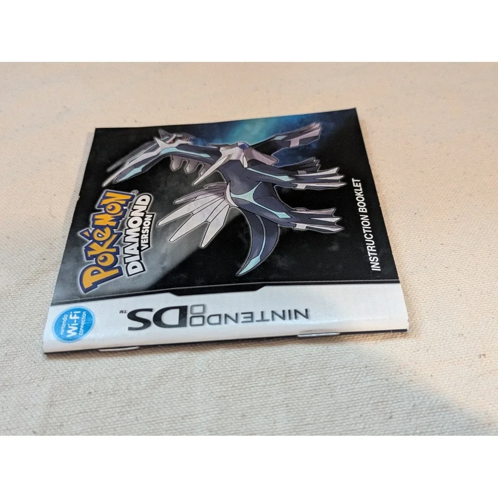 Pokemon Diamond Version Nintendo DS Instruction Manual Booklet Only Original
